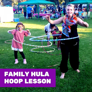 Family Hula Hoop Lesson with Donna Sparx | Hoop Sparx