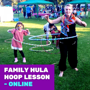 Online Family Hoop Lesson with Donna Sparx | Hoop Sparx