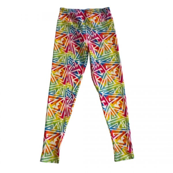 HOOP SPARX RAINBOW LEGGINGS - HIGH WAISTED | Hoop Sparx