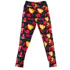 NIGHT FLOWERS LEGGINGS - HIGH WAISTED | Hoop Sparx