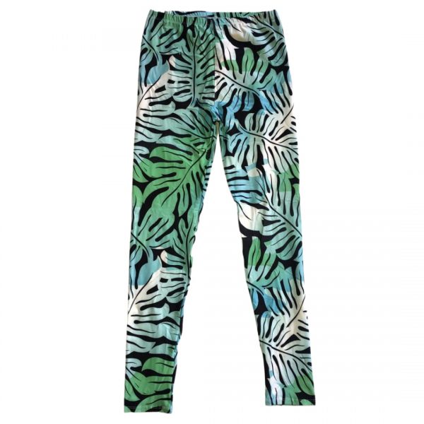MONSTERRA PALM LEGGINGS - REGULAR | Hoop Sparx