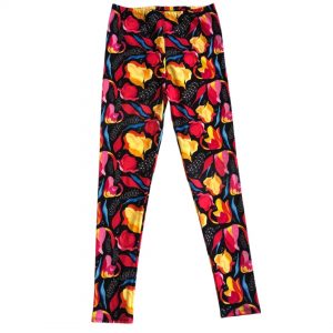 NIGHT FLOWERS LEGGINGS - REGULAR | Hoop Sparx