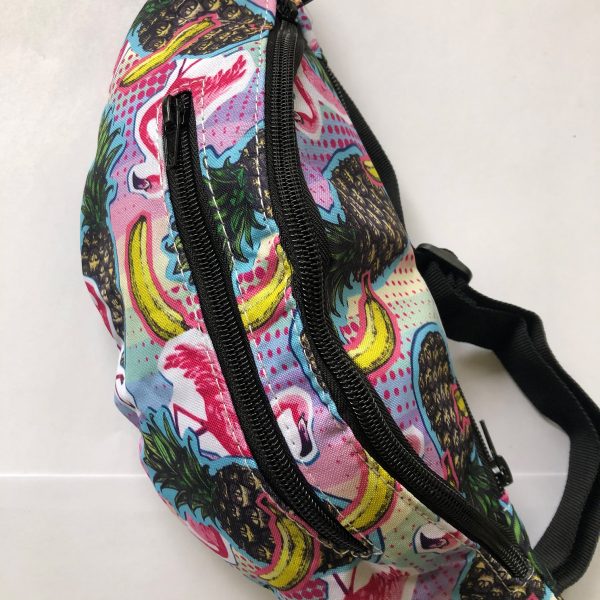 TROPICAL FLAMINGO BUMBAG | Hoop Sparx