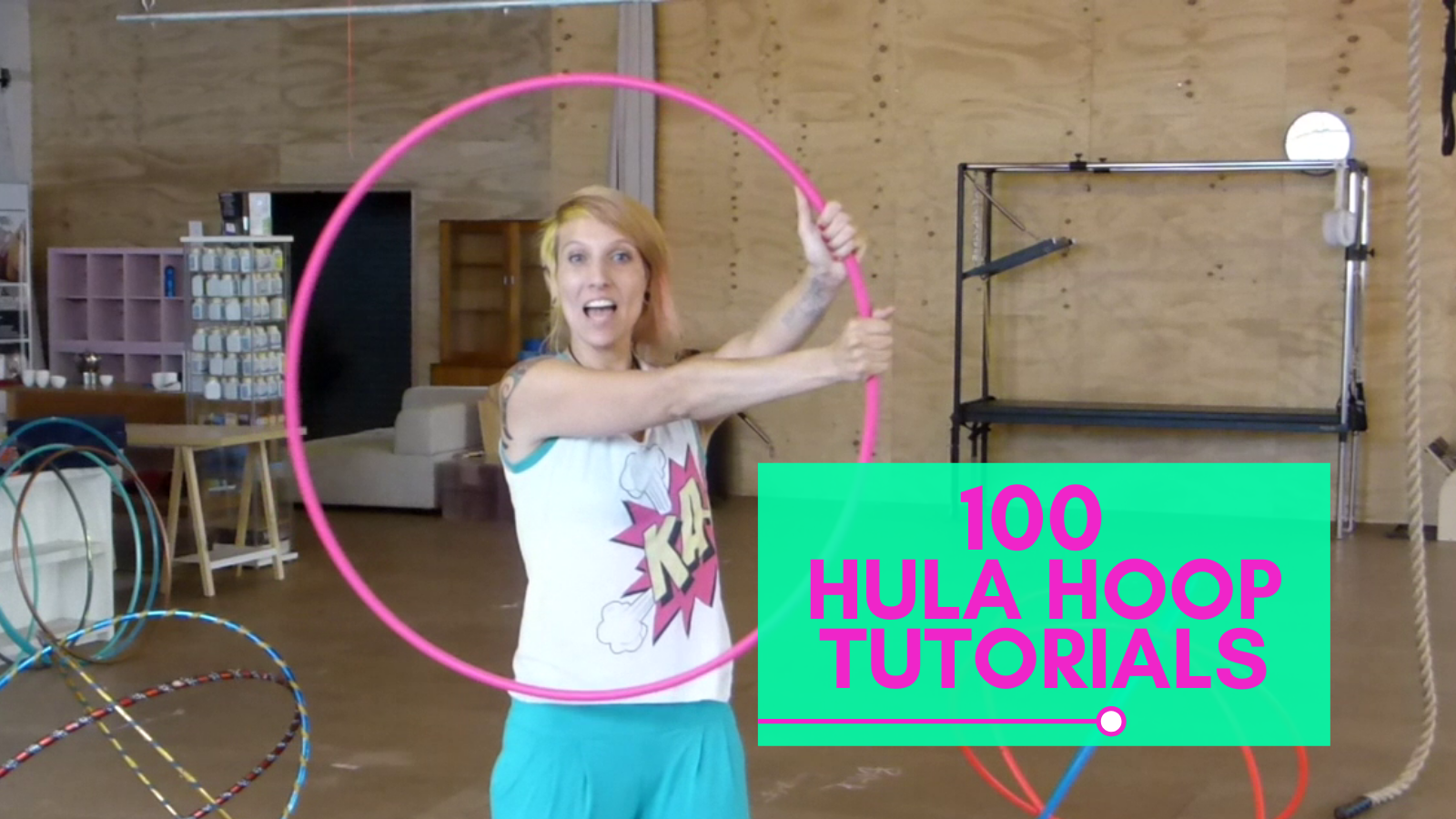 100 Hula Hoop Tutorials