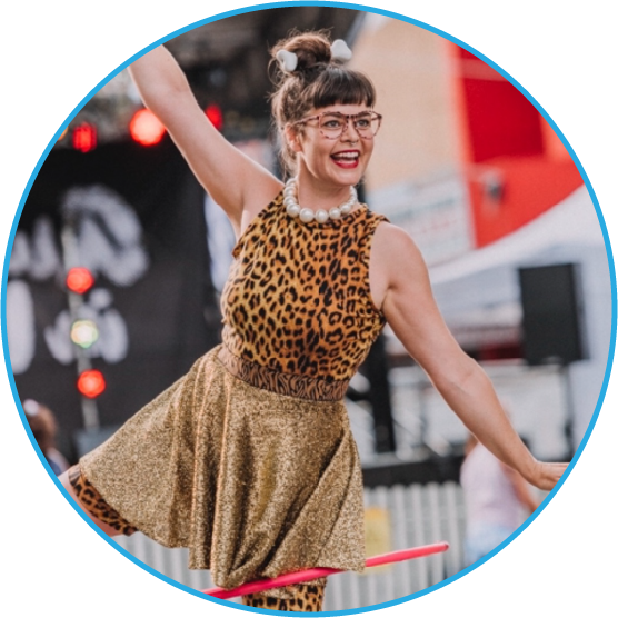 Hayley Hoopla | Hoop Sparx Event Entertainment & Performers