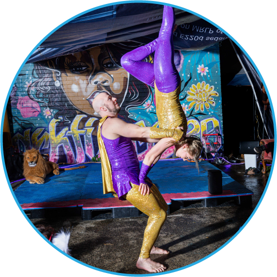 Ryn Hooligan + Nick Likane | Hoop Sparx Event Entertainment & Performers