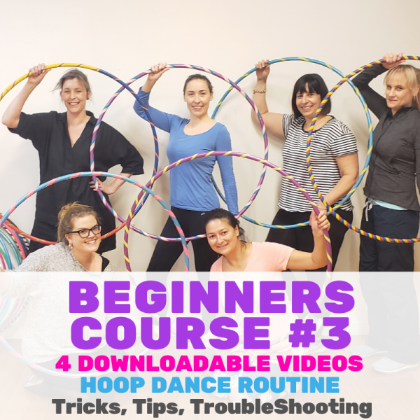 Downloadable Beginners Hula Hoop Class #3 | Hoop Sparx