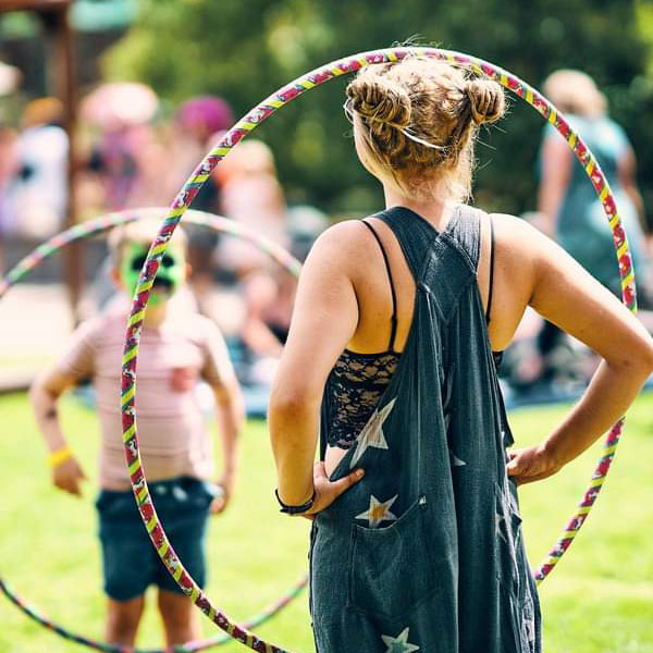 Hula Hoop Playspace - Interactive Entertainment Ideas | Hoop Sparx - Photo Credit: Psymon Photography