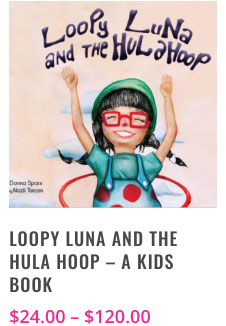 Loopy Luna - A children's book by Donna Sparx | Hoop Sparx