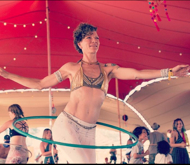 Anah Hoopalicious shares her hooping flow journey with Hoop Sparx