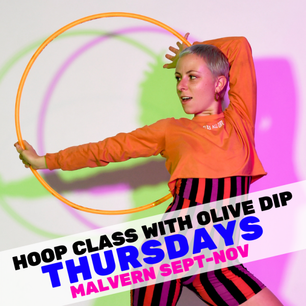 Pixie Olive (Olive Dip) - Hula Hoop Classes Malvern Thursday