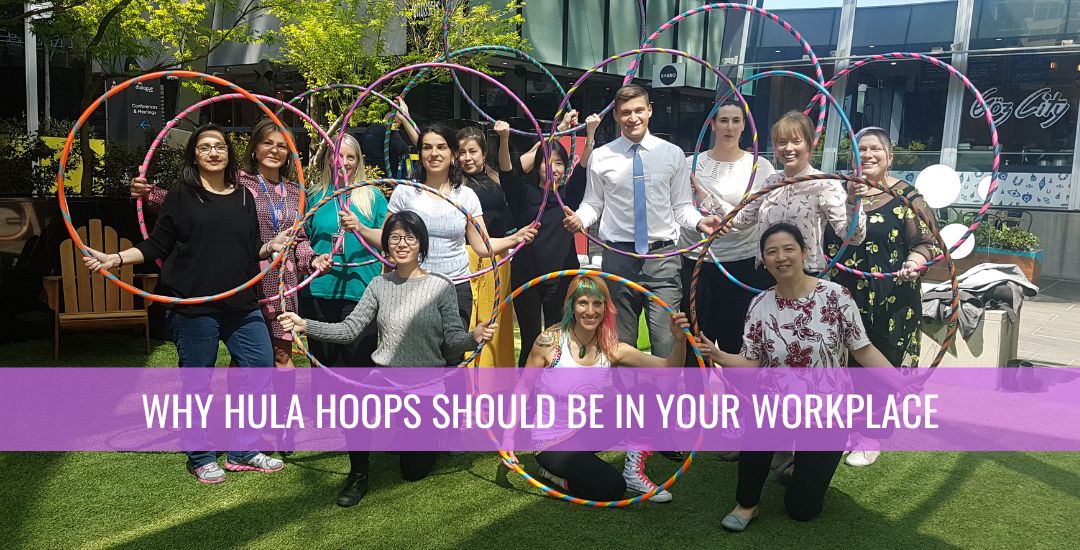 Corporate Team Building – Why hula hoops should be in your workplace