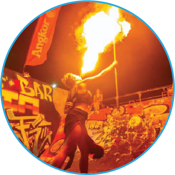 Scarab - Fire Performer Melbourne | Hoop Sparx Performers