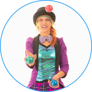 Donna Juggling - Circus Workshops | Hoop Sparx