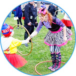 Hoop Playspace Event Entertainment | Hoop Sparx