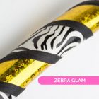 Zebra Glam Hula Hoop - Dance & Fitness | Hoop Sparx