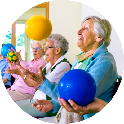 Aged Care Entertainment - Circus skills for all ages | Hoop Sparx