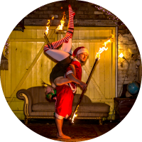 Work Christmas Party Entertainment Ideas | Hoop Sparx