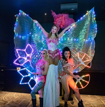 LED props and performers | Hoop Sparx